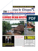 Periódico Noticias de Chiapas, Edición Virtual Jueves 22 de Septiembre de 2022