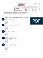 Examen Parcial I-Matematica I