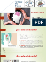 Material de La Clase Salud Mental - Trastornos