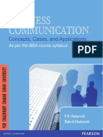 Business Communication Concepts Cases and Applications For Chaudhary Charan Singh University Compress