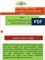 Format Baharu Sijil Pelajaran Malaysia Mulai 2021: 2216 Kesusasteraan Melayu Komunikatif (KMK)