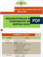 Format Baharu SPM Mulai 2021