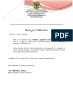 Barangay Certificatio1