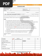 Clearance Form - Back Office