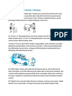 Contoh Penerapan Hukum 1 Newton