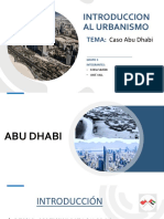 Urbanismo Caso de Abu Dhabi.