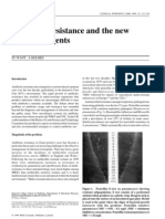 Antibiotic Resistance and The New Antibiotic Agents: SV Want, A Holmes