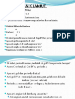 Pertemuan Ke 2. Materi 1. P.P. Hibridisasi Atom C (Mhs s2)