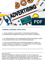 Advertising and Marketing Communications