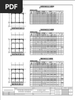 Ground Floor Beam Schedule: Mr. Arlone M. Aquino Proposed Three (3) Storey Renovation With Roofdeck, 3 Units Residences