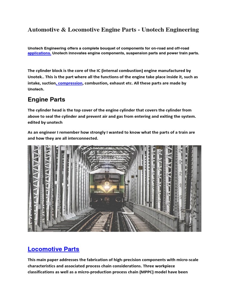 Uno Tech | PDF | Engines | Diesel Engine