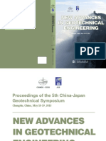 New Advances in Geotechnical Engineering - 2013