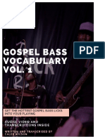 Gospel Bass Vocabulary Vol. 1 - Caleb Wilson