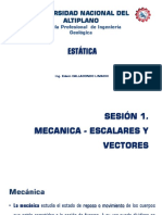 Escalares y Vectores