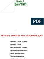 RTL Registers and Microoperations