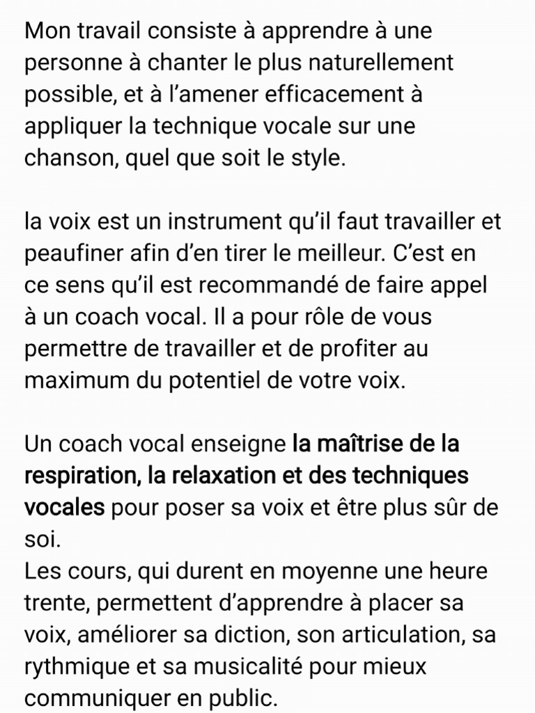 Le Coach Vocal PDF