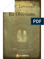 Ex Oblivione-H. P. Lovecraft