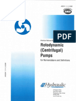 HI 1.1-1.2(2008) Centrifugal Pumps Nomenclature and Definitions