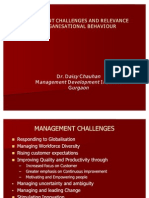 Management 32 Challenges 32 Amp 32 Relevance 32 of 32 OB