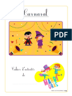 Carnaval - Cahier 5 - Activités Diverses