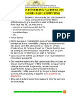 Chap IV Les Principaux Facteurs Des Solutions de Cloud Computing IV