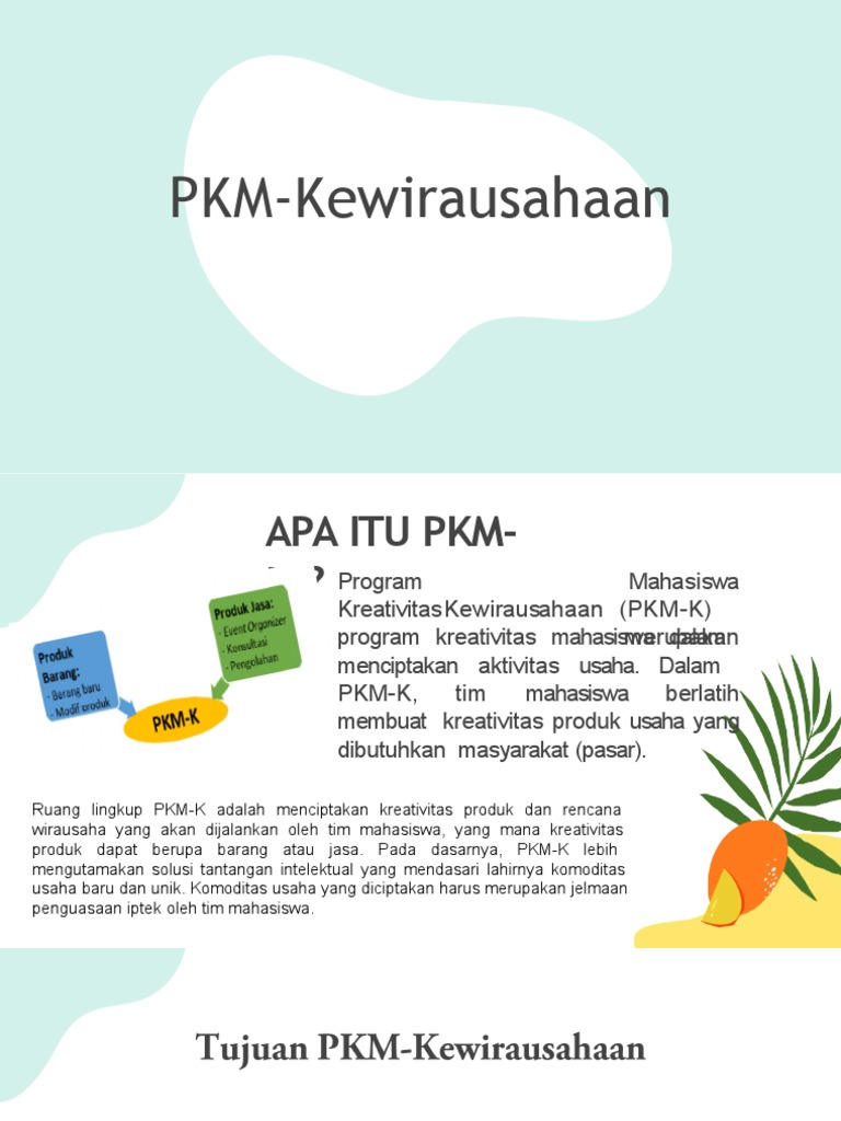 Proposal PKM Kewirausahaan 2025 | PDF | Bisnis