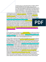 Hemoglobinuria Paroxística Nocturnos Esto Se Va A Dar Porque Tenemos Un Defecto o Digamos Una Mutación en El Gen para El Gen Fosfatidilinositol Clase A