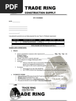 Type (1) Portland Cement