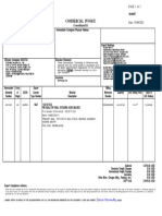 AO Import Commercial Invoice