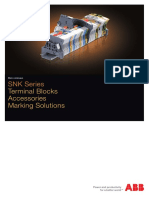 Main catalogue SNK Series Terminal Blocks Accessories