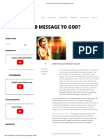 OmTapovan - How To Send Message To God