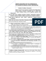 List of Documents English