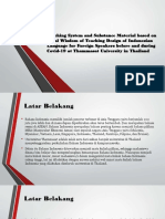 Teaching System and Substance Material based on Local Wisdom of Teaching Design of Indonesian Language for Foreign Speakers before and during Covid-19 at Thammasat University in Thailand