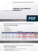 What Is Normalization and Forms of Normalization