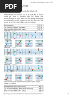 Guitar Triads: Shapes and Patterns Guide | PDF | Chord (Music) | Guitars