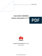 InfoX SMS V300R002 System Description