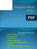 1 Pengenalan Bisnis