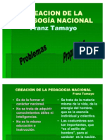 1 Creacion de La Pedagogã A Nacional