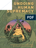 Undoing Human Supremacy Anarchist Politi