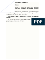 Promovendo discussão sobre questões ambientais através de dinâmica de completar frases