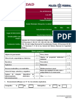 Acta de Inventario de Aseguramiento.