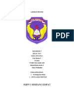 Format Laporan Hasil Kegiatan Proyek