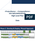 XX - Implementation - Approach and Time Line-New