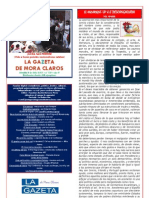 La Gazeta de Mora Claros nº 118 - 08072011