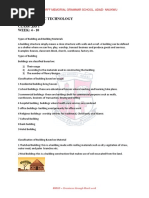 Basic Technology Lesson Note JSS 1 | PDF | Drawing | Technical Drawing