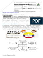 Guia Gobierno Escolar Sencibilizacion 2022 Sexto A Octavo