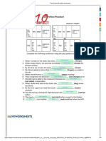 Past Perfect Practice worksheet