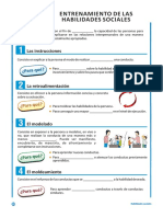 Entrenamiento de Las Habilidades Sociales