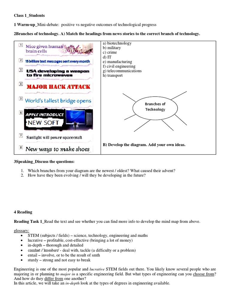 Class 1 - Introduction - Students | PDF | Engineering | Industrial ...