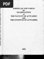 Full VolActuarial Tablesume | PDF | Science & Mathematics